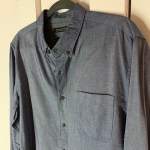 Chambray Men’s Button Down Shirt